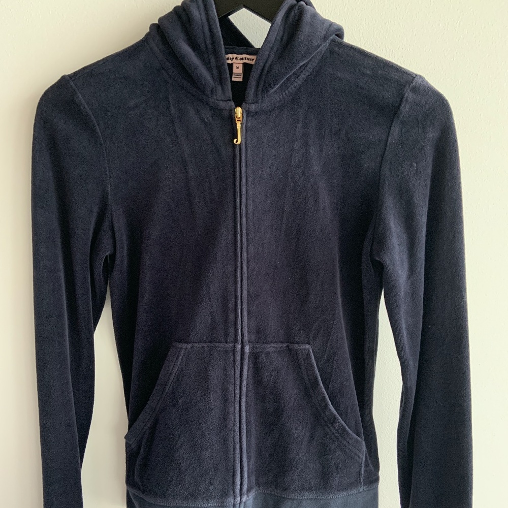 Juicy Couture Athleisure Zippered Jacket Hoodie M
